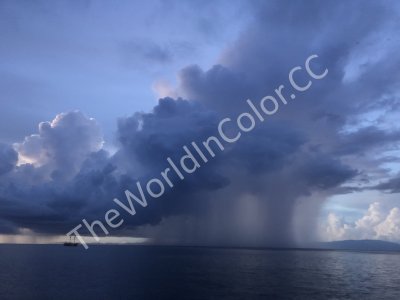 Clouds Over Pulau Mioskon