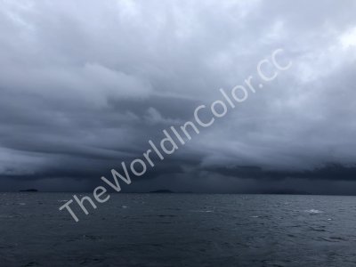 Clouds Over Pulau Mioskon