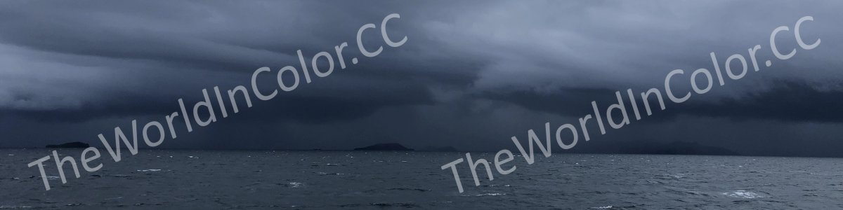 Clouds Over Pulau Mioskon