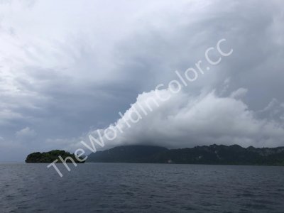 Clouds Over Pulau Wofoh