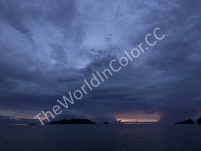 Clouds Over Pulau Yuliet