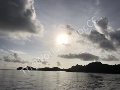Sunrise Over Wayag - Ranger Station