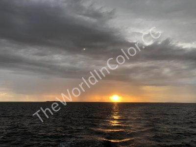 Sunset Over Arborek