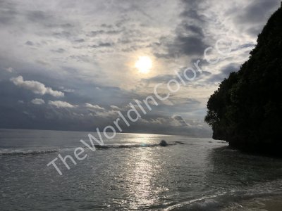 Sunset Over Wayag