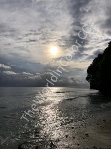 Sunset Over Wayag