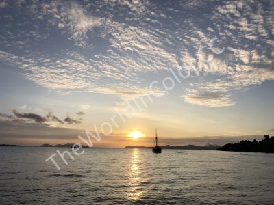 Sunset Over Waisai