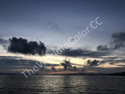 Sunset Over Pulau Saonek Kecil