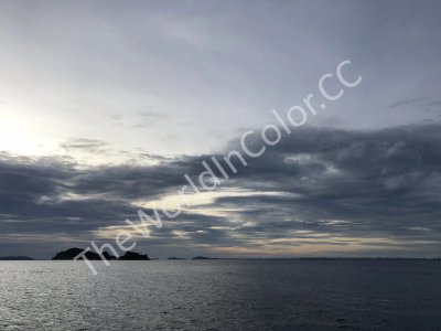 Sunset Over Pulau Sabennibnu