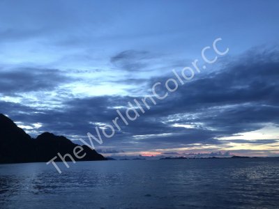 Sunset Over Pulau Yuliet