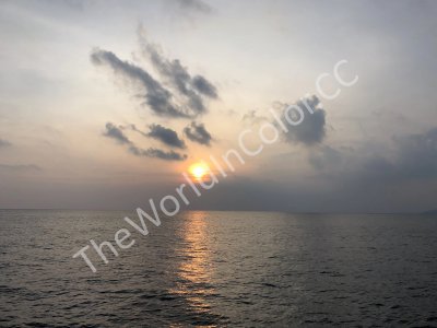 Sunset Over Halmahera Sea