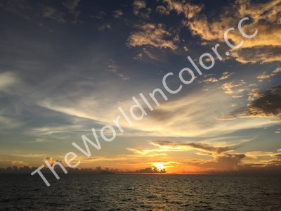 Sunset Over The Banda Sea