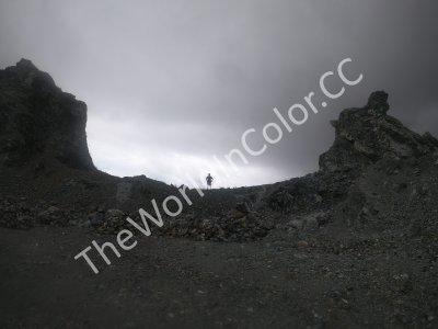 Dark Clouds Over Sorong Rock Quarry