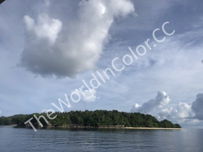 Clouds Over Pulau Ai In Banda Neira