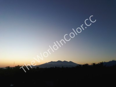 Sunrise Over Gunung Rinjani